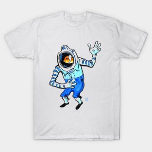 Fish in Land Suit T-Shirt